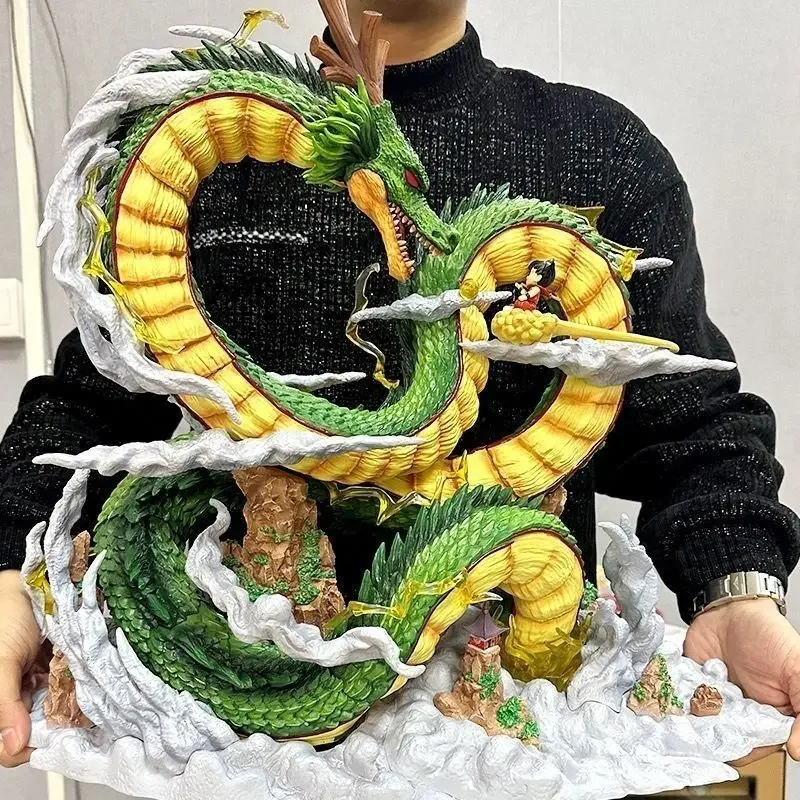 Anime Dragon Ball Figures 20.87in/53cm Shenron Figure Goku Figure Pvc Statue Collection Model Toys Gifts
Anime Dragon Ball Figures 20.87in/53cm Shenron Figure Goku Figure Pvc Statue Collection Model Toys Gifts