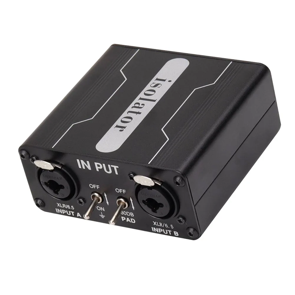 Potential Difference Audio Isolator Acoustic Noise Reduction Get Rid of AC Noise Interference with GX200 Audio Isolator
Potential Difference Audio Isolator Acoustic Noise Reduction Get Rid of AC Noise Interference with GX200 Audio Isolator