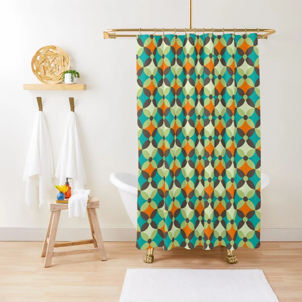 Retro Mid-Century 1970's Vintage Pattern Shower Curtain For Bathroom Shower Waterproof Shower Window Curtain
Retro Mid-Century 1970's Vintage Pattern Shower Curtain For Bathroom Shower Waterproof Shower Window Curtain