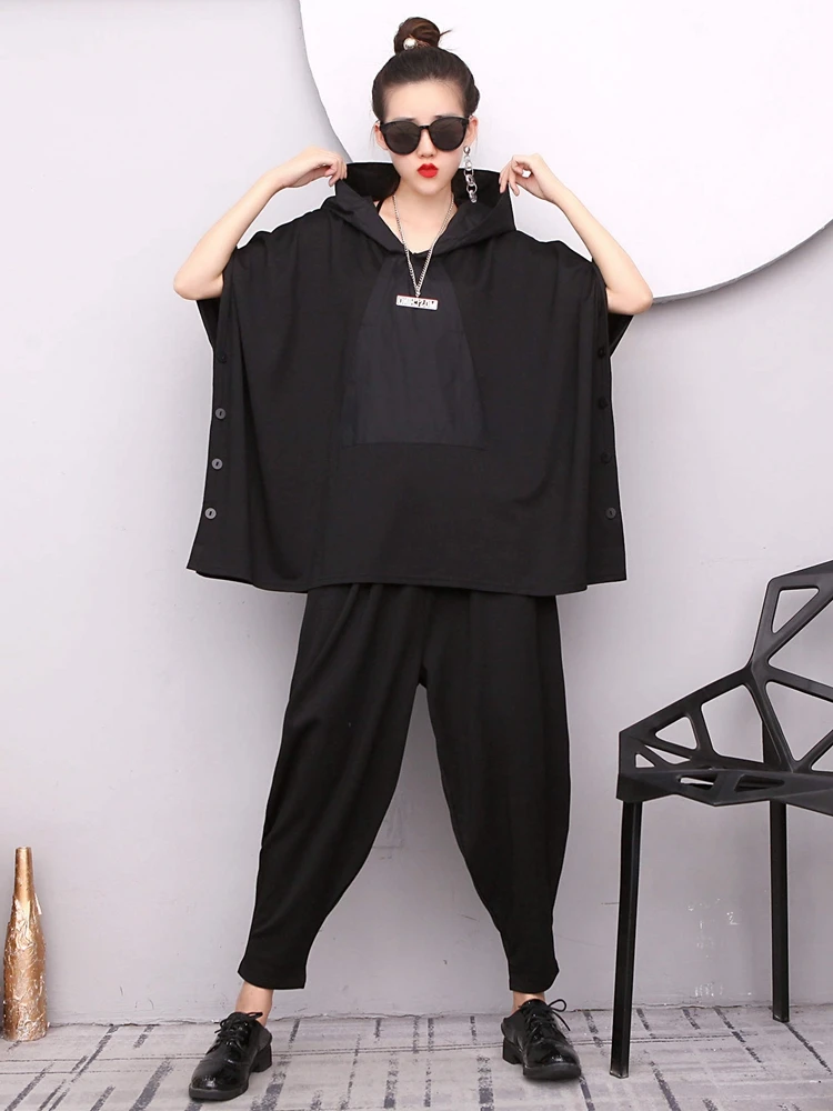 Plus Size Two Piece Pullover Sweat Pants Women Suit 2 Piece Set Women's Tracksuit Black 2023 Spring Ensemble Femme 2 Pièces
Plus Size Two Piece Pullover Sweat Pants Women Suit 2 Piece Set Women's Tracksuit Black 2023 Spring Ensemble Femme 2 Pièces