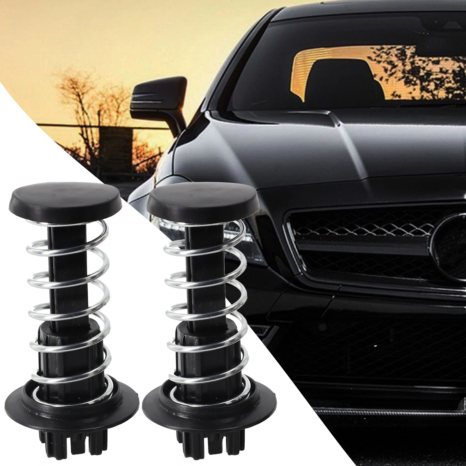 

2Pcs Car Hood Springs A2048800227 For Mercedes-Benz W204,W212,X204,C63,C250,C300,C350 Exterior Hood Cover Spring Accessories