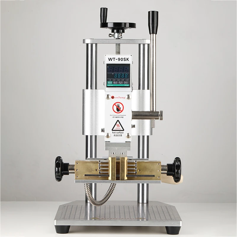 Bronzing Hot Stamping Machine Manual Embossing Machine with Positioning Slider for PVC Leather
Bronzing Hot Stamping Machine Manual Embossing Machine with Positioning Slider for PVC Leather