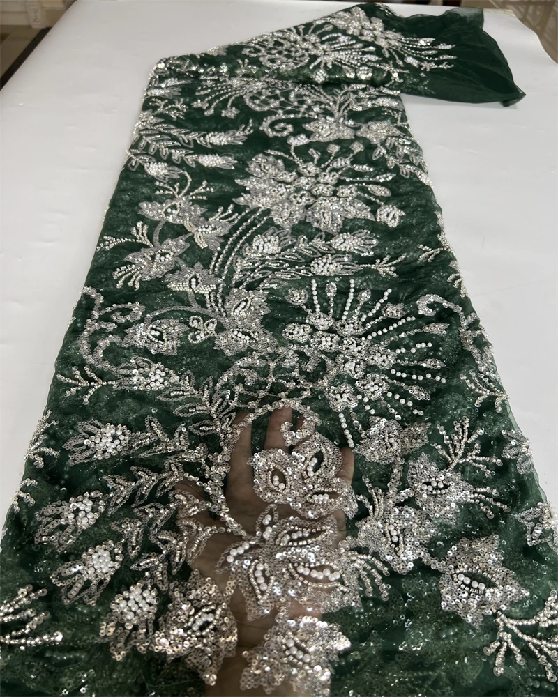 Luxury African Groom Sequins Lace Fabric 2023 High Quality Heavy Beads Embroidery French Lace For Nigerian Wedding Dress
Luxury African Groom Sequins Lace Fabric 2023 High Quality Heavy Beads Embroidery French Lace For Nigerian Wedding Dress