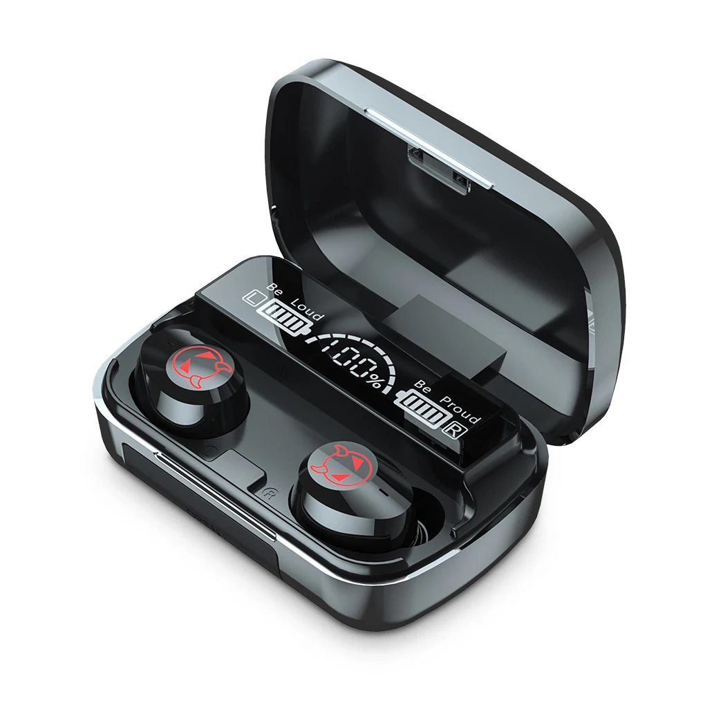 Portable Earbuds In-ear Wireless IPX6 Waterproof Earphones Digital Display Rechargeable Stereo Bluetooth-compatible V5.1 Headset
Portable Earbuds In-ear Wireless IPX6 Waterproof Earphones Digital Display Rechargeable Stereo Bluetooth-compatible V5.1 Headset