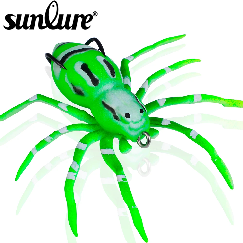 Sunlure 5PCS Soft Spider Bait 7.5cm-7g Topwater Fishing Lure Floating Silicone Wobbler Weedless Vivid Swimbait With Double Hook
Sunlure 5PCS Soft Spider Bait 7.5cm-7g Topwater Fishing Lure Floating Silicone Wobbler Weedless Vivid Swimbait With Double Hook