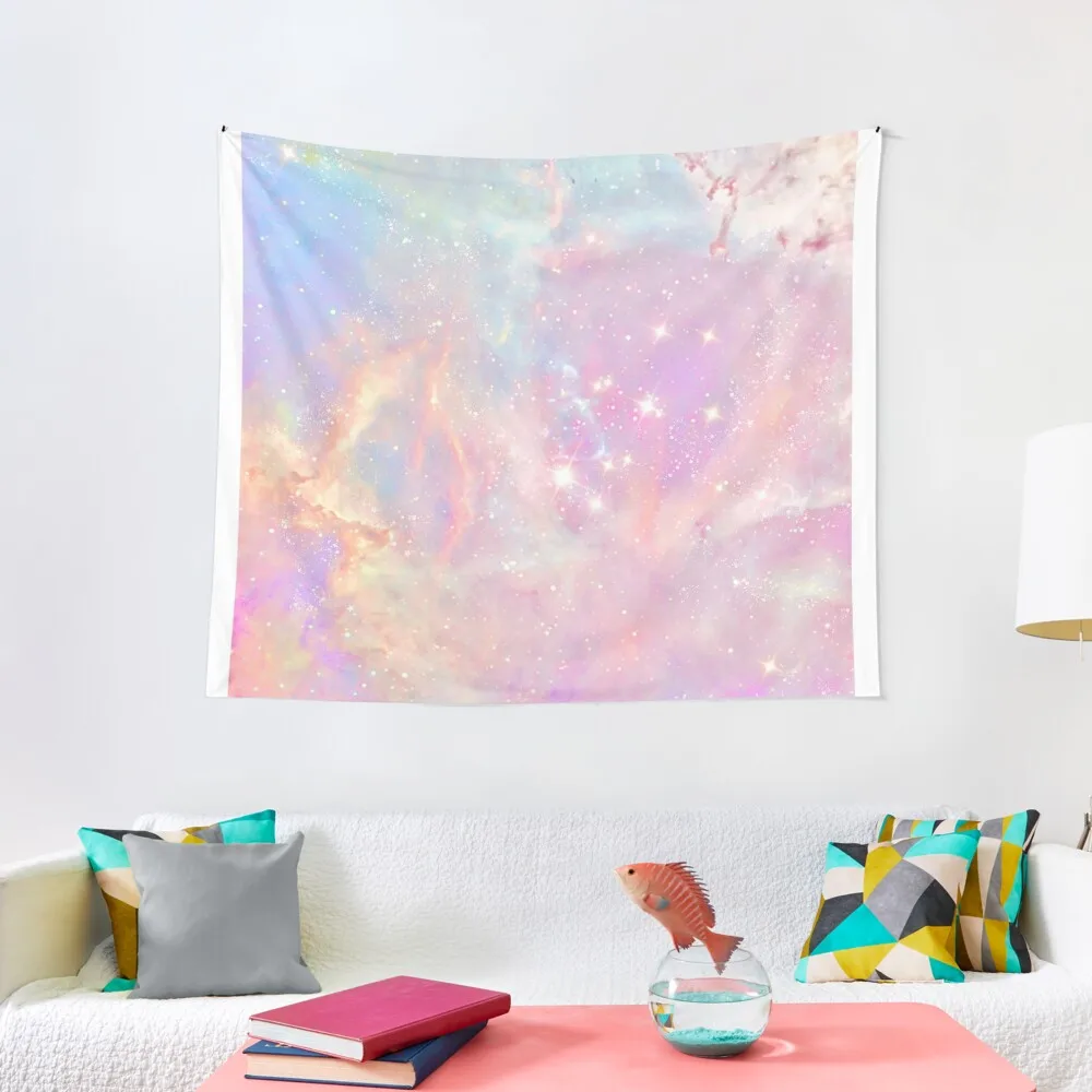 

Rainbow Galaxy - Pastel Tapestry Room Decorations Aesthetic Home Supplies Decor For Bedroom Room Decoration Accessories