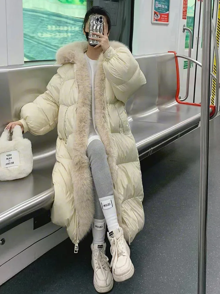 Pink Cotton-Padded Jacket Women's Winter Comfortable Thickening plus Size Fur Collar Coat
Pink Cotton-Padded Jacket Women's Winter Comfortable Thickening plus Size Fur Collar Coat