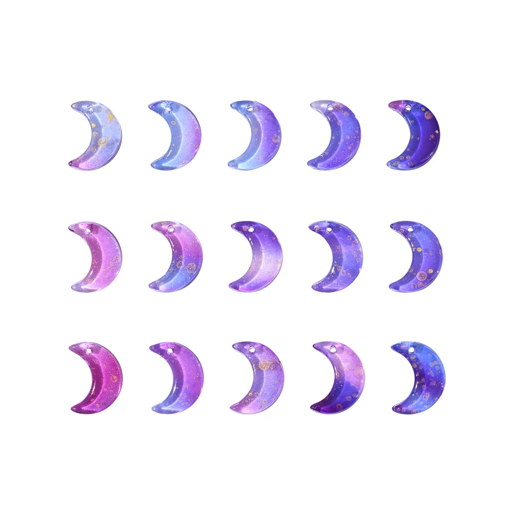 100 Pcs Moon Crescent Shape Crystal Glass Tiny Hanging Pendants with Gold Foil Charms for Jewelry Making and DIY Accessories
100 Pcs Moon Crescent Shape Crystal Glass Tiny Hanging Pendants with Gold Foil Charms for Jewelry Making and DIY Accessories