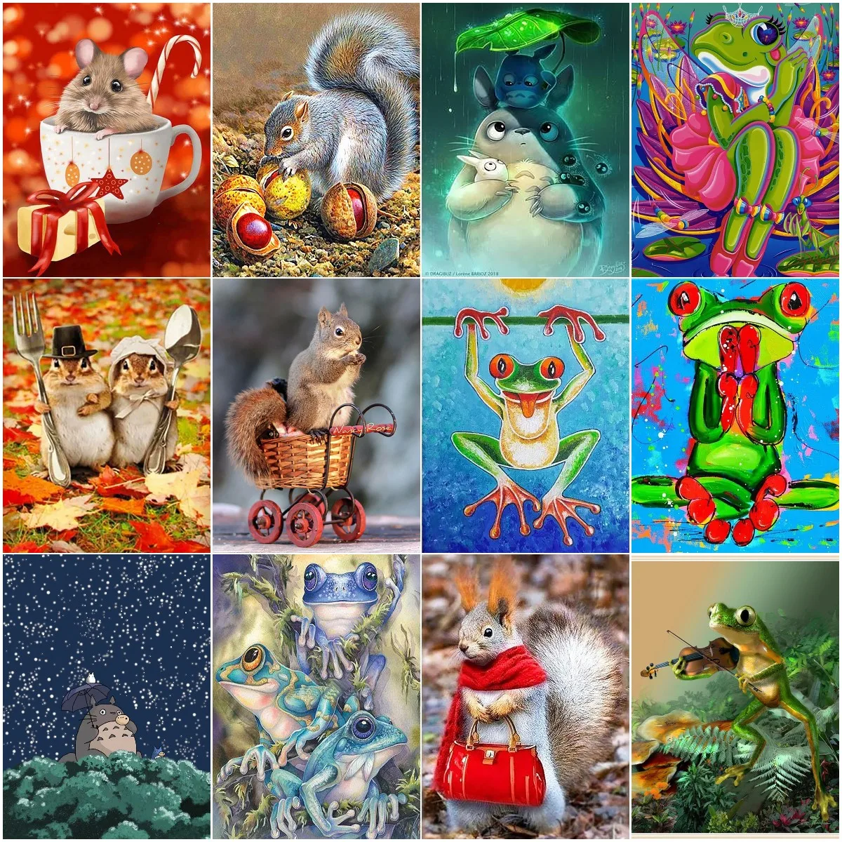 Fun Frog Diamond Painting Set, 5D Full Diamond Embroidery, Beginner DIY Art Crafts, Suitable for Room or Theater Decoration
Fun Frog Diamond Painting Set, 5D Full Diamond Embroidery, Beginner DIY Art Crafts, Suitable for Room or Theater Decoration
