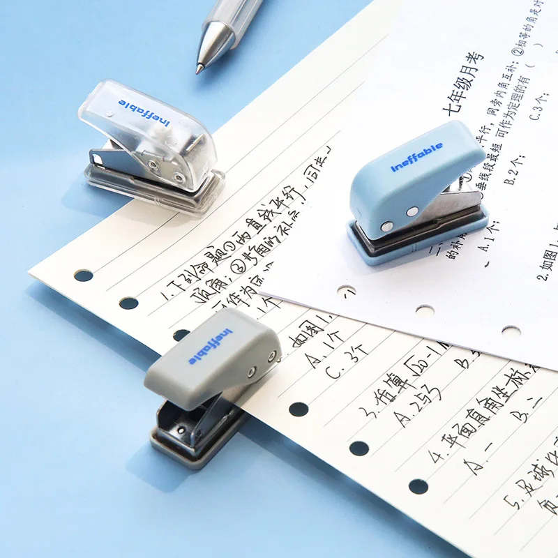 Portable Mini Hole Punch Single Hole Journal Scrapbook Paper Puncher for School Office Stationary Binding Supplies
Portable Mini Hole Punch Single Hole Journal Scrapbook Paper Puncher for School Office Stationary Binding Supplies