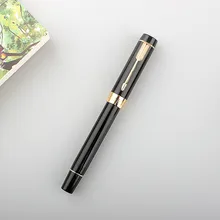 Jinhao 100 Centennial Black Resin Fountain Pen Iridium EF/F/M/Bent Nib with Converter Ink Pen Business Office School Gift Pen
Jinhao 100 Centennial Black Resin Fountain Pen Iridium EF/F/M/Bent Nib with Converter Ink Pen Business Office School Gift Pen