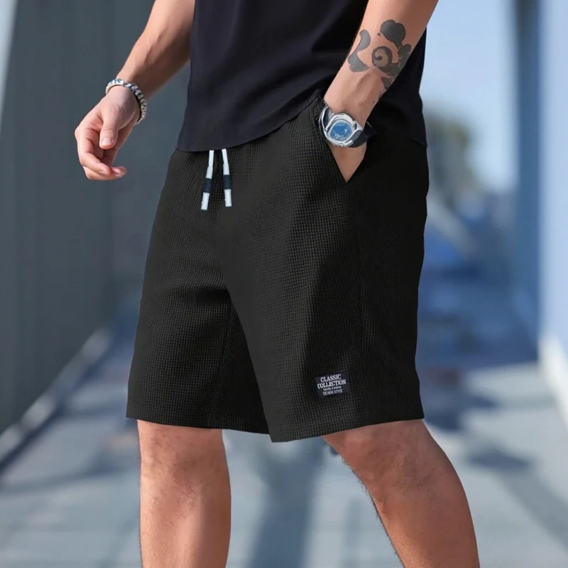 Men's Shorts, Men's Casual Pants, Men's Beach Shorts, Men's Sports Shorts, New Fashionable Textured Fabric, Breathable Pants, Suitable for Daily Casual Wear and Sports 50 S42bff5209be346d79a6e06e072ab0647n