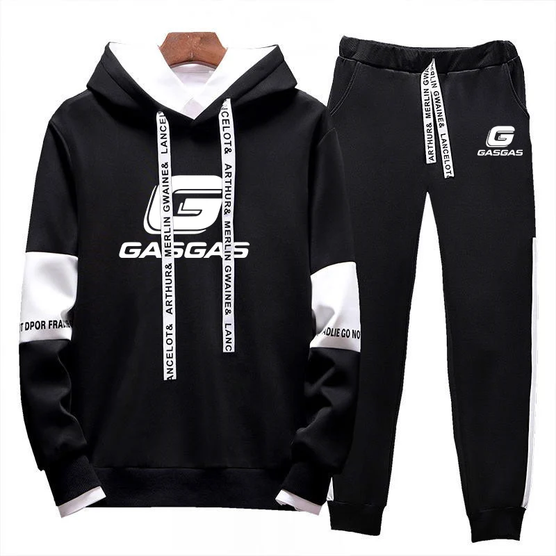 Motorcycle GasGas men's tricolor with fashion sportswear long sleeve hoodie+pants casual suit
Motorcycle GasGas men's tricolor with fashion sportswear long sleeve hoodie+pants casual suit