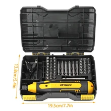 Rechargeable Electric Screwdriver Easy to Use with Front Led Work Light 44 Pcs for Circuit Repair Bicycle Repair
Rechargeable Electric Screwdriver Easy to Use with Front Led Work Light 44 Pcs for Circuit Repair Bicycle Repair