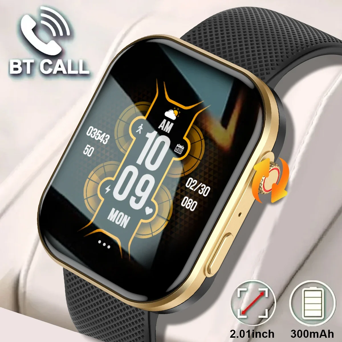 New 2.01-inch HD Screen Bluetooth Call Men Women Smart Watches Fitness Tracker Sport Smartwatch Waterproof for Android IOS 2024
New 2.01-inch HD Screen Bluetooth Call Men Women Smart Watches Fitness Tracker Sport Smartwatch Waterproof for Android IOS 2024
