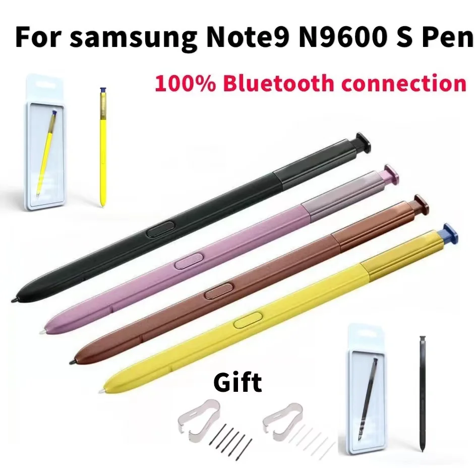 New Touch Stylus S Pen For Samsung Galaxy Note 9 Note9 N960 N960F N960P With Bluetooth Function with logo
New Touch Stylus S Pen For Samsung Galaxy Note 9 Note9 N960 N960F N960P With Bluetooth Function with logo