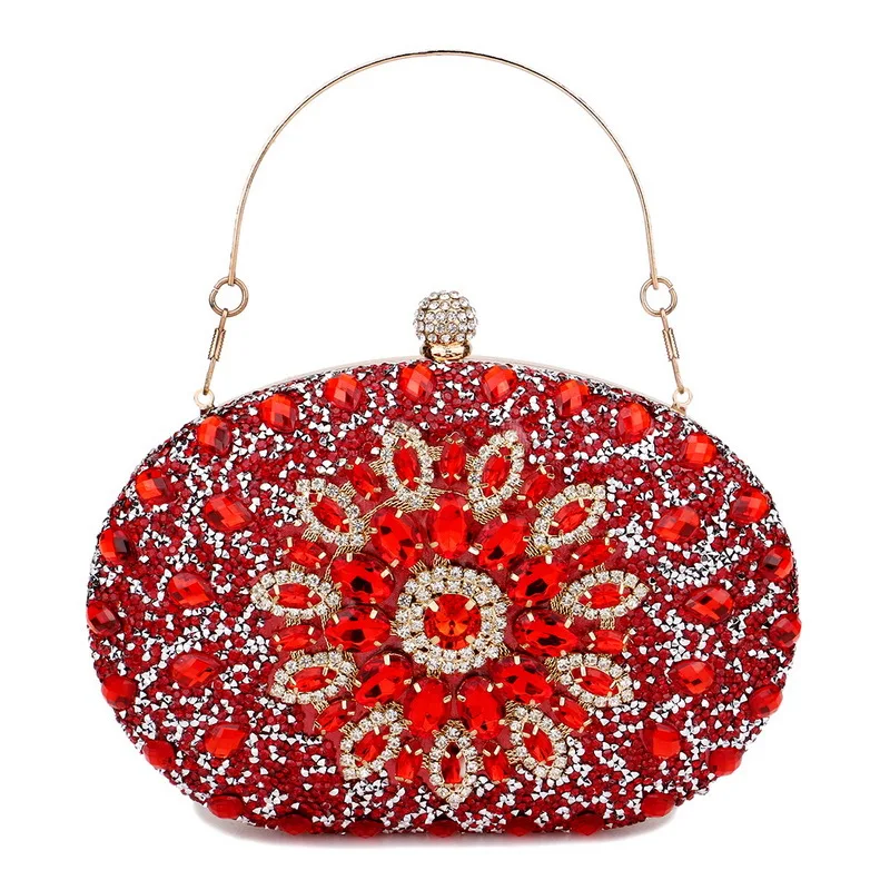 Diamond Wedding Clutch Bag Luxury Design Wedding Party Crystal Evening Bag New Arrival Chain Shoulder Purse Femme Dress Clutch
Diamond Wedding Clutch Bag Luxury Design Wedding Party Crystal Evening Bag New Arrival Chain Shoulder Purse Femme Dress Clutch