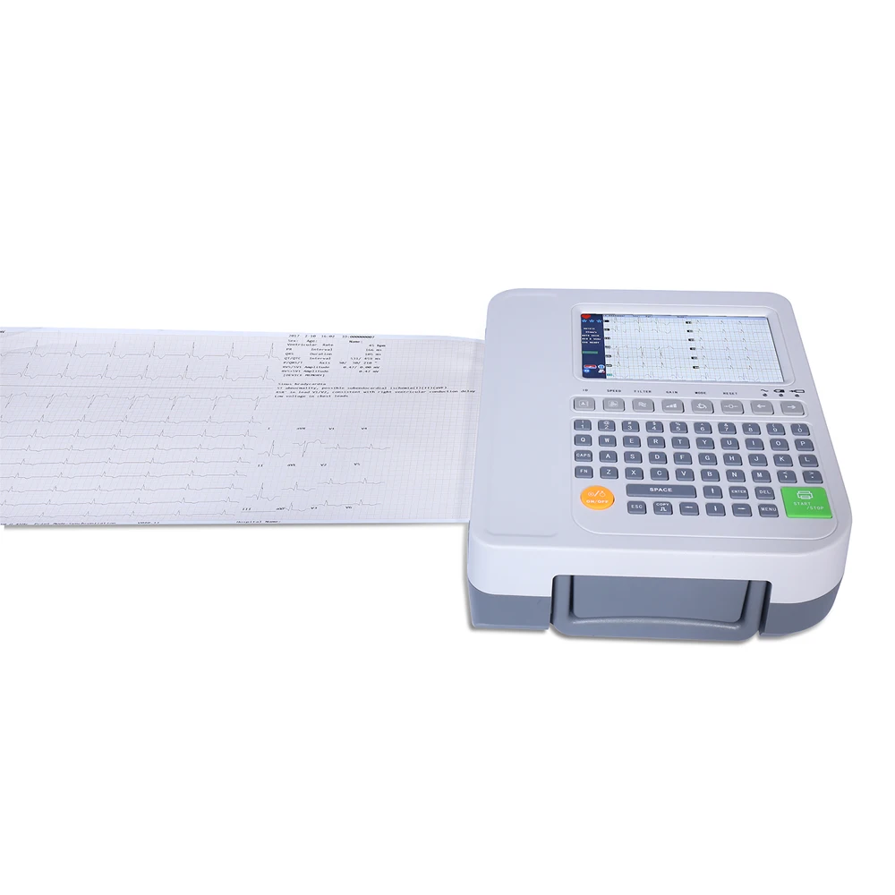 Pathological Analysis Equipments cardiograph machine 12 leads ecg machine electrocardiogram
Pathological Analysis Equipments cardiograph machine 12 leads ecg machine electrocardiogram