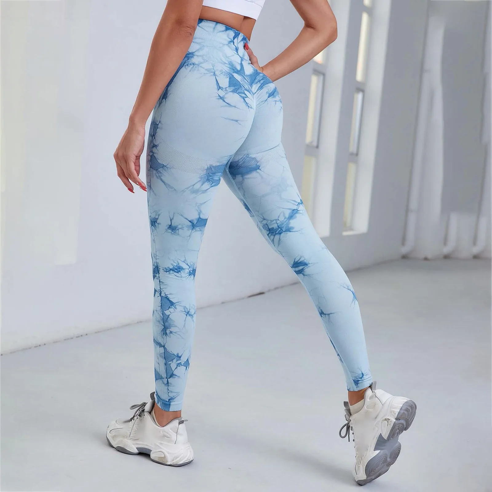 Leggings Women Tie Dyed High Waist Fitness Bubble Butt Push Up Peach Hip Lifting Exercise Quick Drying Cotton Seamless Leggings
Leggings Women Tie Dyed High Waist Fitness Bubble Butt Push Up Peach Hip Lifting Exercise Quick Drying Cotton Seamless Leggings