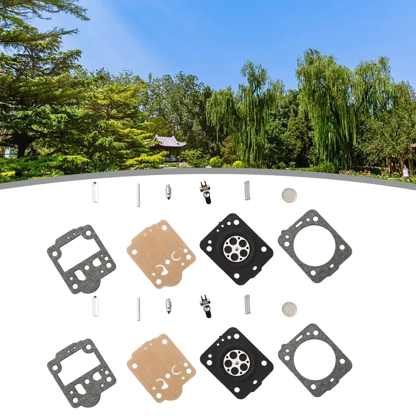 2PCS Carburetor Carb Repair Rebuild Kit Metal For Jonsered CS2240 For 440 235 236 240 Garden Power Tool Replacement Accessories
2PCS Carburetor Carb Repair Rebuild Kit Metal For Jonsered CS2240 For 440 235 236 240 Garden Power Tool Replacement Accessories