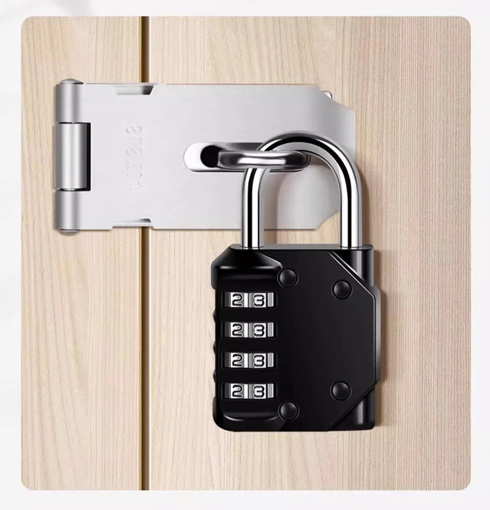 ORIA Combination Padlock 1PCS Password Locks 4 Digit Waterproof Outdoor Lock For Door Suitcase Bag Package Cabinet Locker Window 5 Mallzona S42c2f8728ae14f4fa8a6d76f29656836h ORIA Combination Padlock 1PCS Password Locks 4 Digit Waterproof Outdoor Lock For Door Suitcase Bag Package Cabinet Locker Window Mallzona