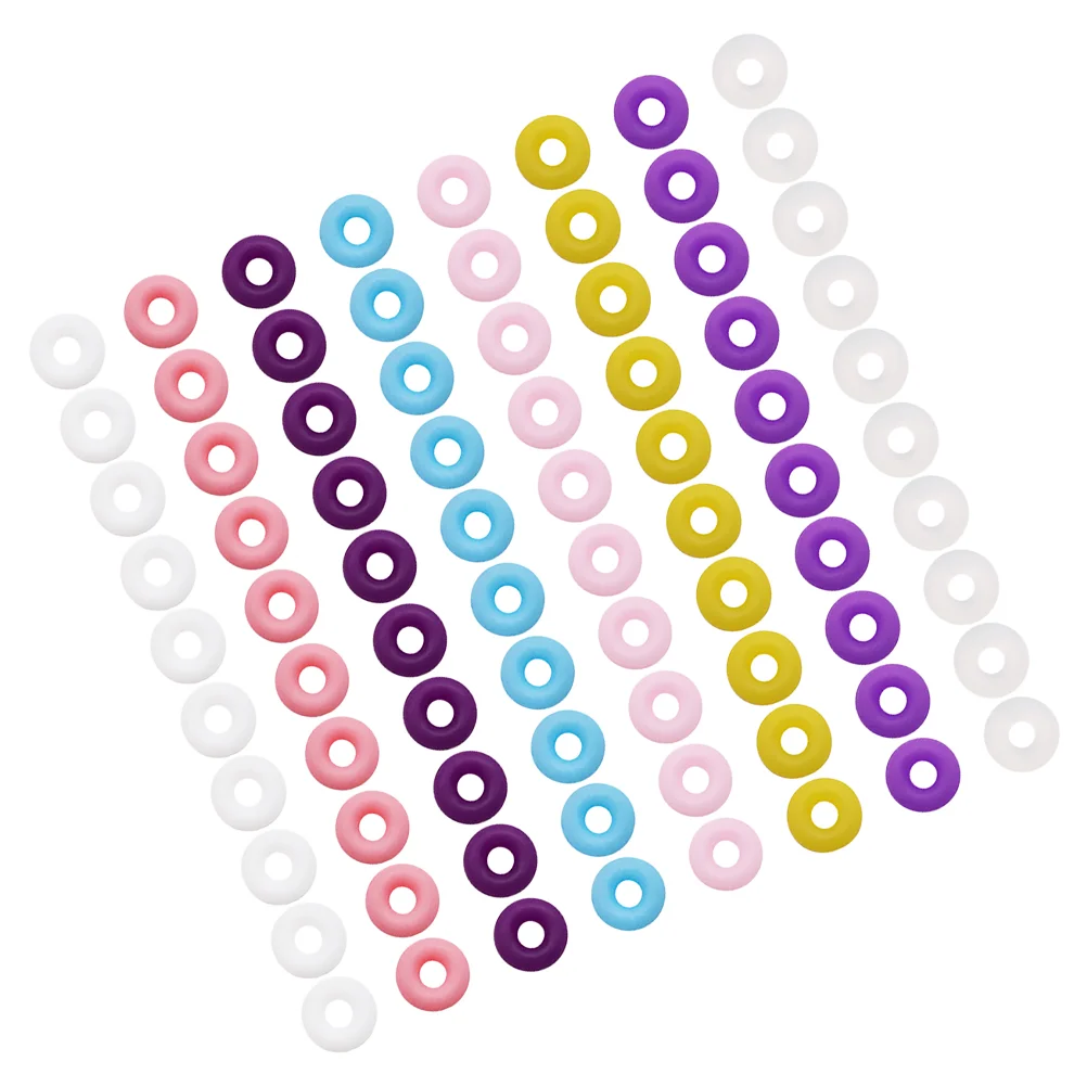 Silicone Rubber Stopper Rings 100Pcs Beads Stopper Spacer Locating Silicone Ring O Rings Diy Bracelet Baby Braceletss
Silicone Rubber Stopper Rings 100Pcs Beads Stopper Spacer Locating Silicone Ring O Rings Diy Bracelet Baby Braceletss