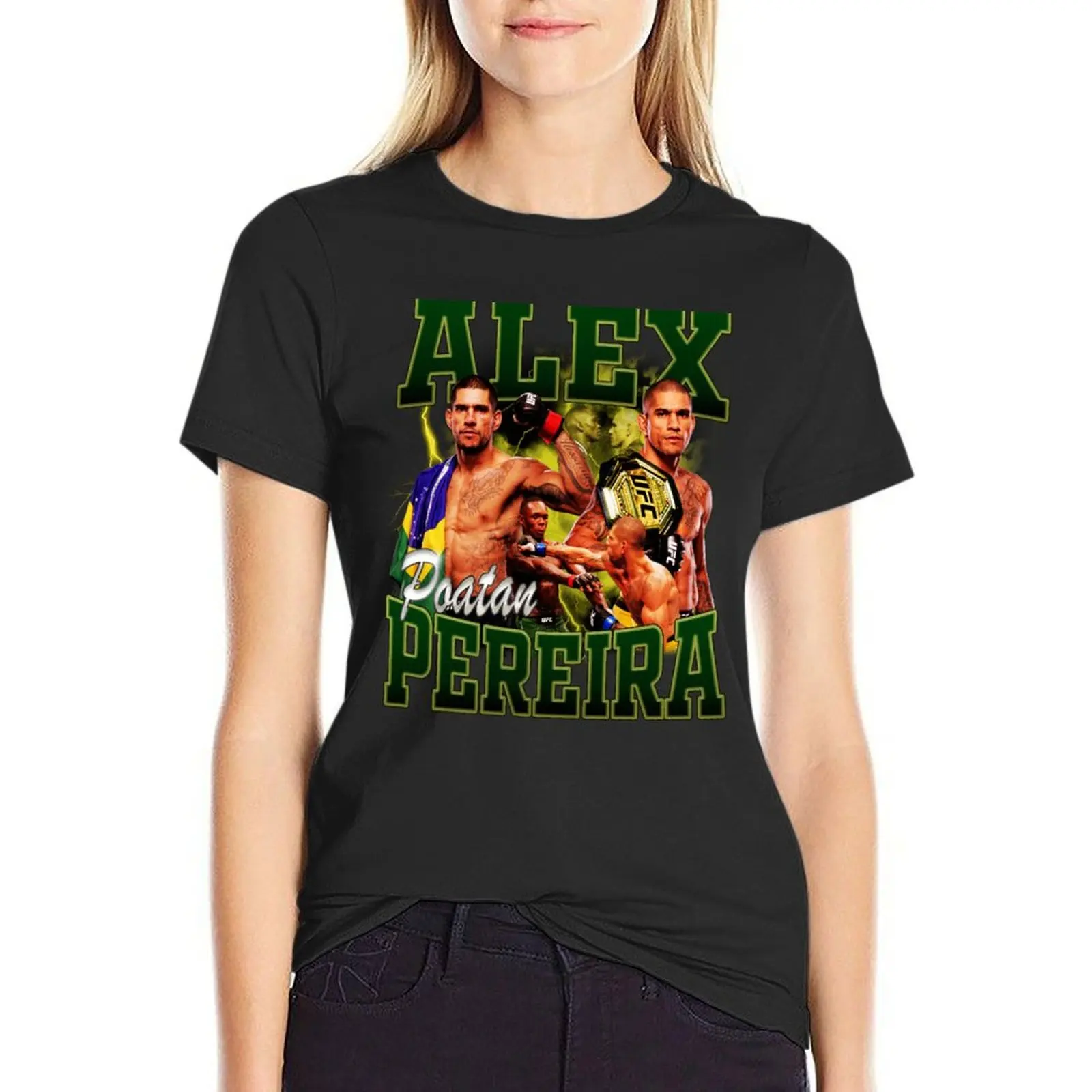 Alex Pereira Bootleg T-shirt vintage clothes shirts graphic tees fashion woman blouse 2024
Alex Pereira Bootleg T-shirt vintage clothes shirts graphic tees fashion woman blouse 2024
