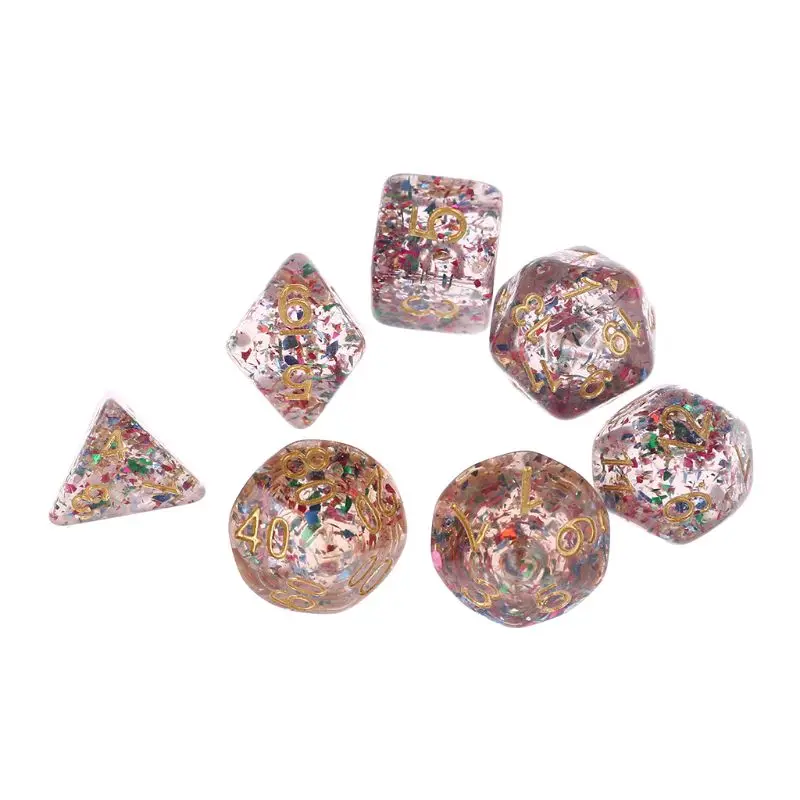 7pcs/set Polyhedral Multi Sides Numbers Role Playing Board Game for Bar Pub Club Party
7pcs/set Polyhedral Multi Sides Numbers Role Playing Board Game for Bar Pub Club Party