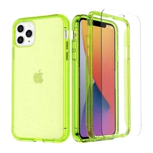 360 Degree Full Body Protect Case for IPhone Xr X Xs 11 12 Pro Max 8 7 Plus SE Case Clear Glitter Pattern with 2 Tempered Glass
360 Degree Full Body Protect Case for IPhone Xr X Xs 11 12 Pro Max 8 7 Plus SE Case Clear Glitter Pattern with 2 Tempered Glass