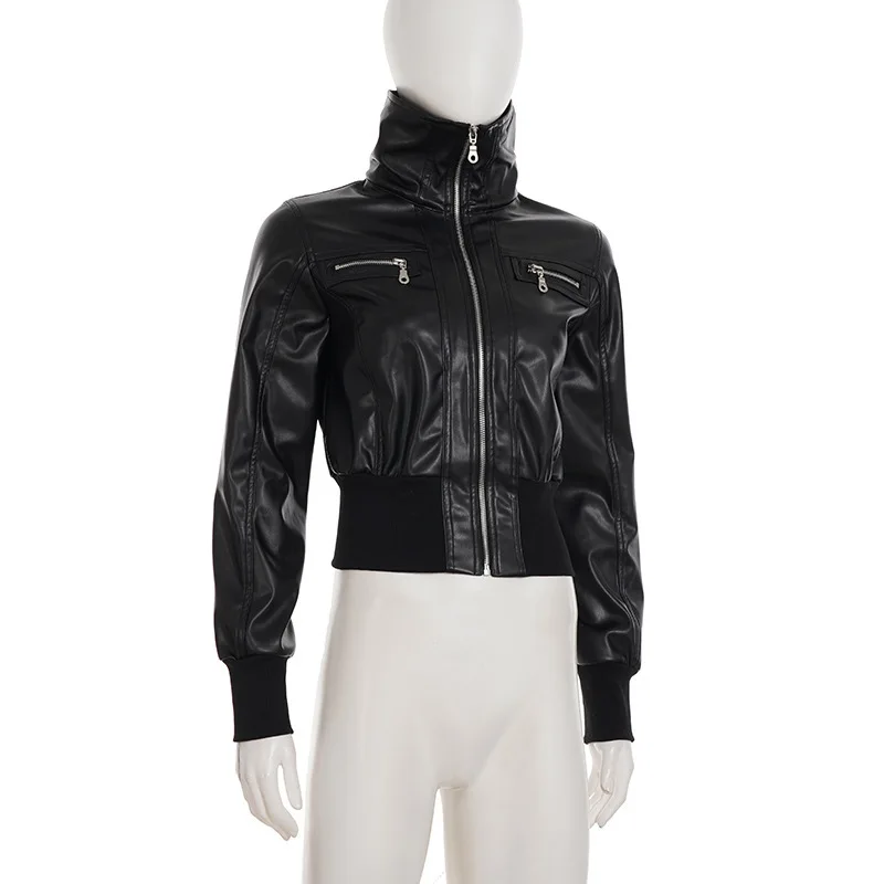 AltGoth Amercian Vintage Pu Leather Jacket Women Streetwear Harajuku Grunge Emo Alternative Grunge Zipper Casual Coats Female 45 S42c6a906ad304b36bd11e20116ceb11dM