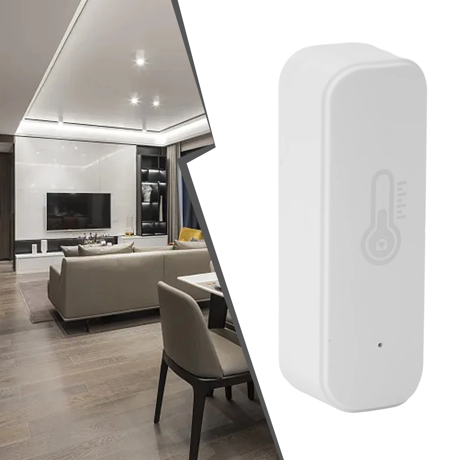 WiFi + Bluetooth совместимый двухрежимный мониторинг в режиме реального времени высокой влажности и низкой влажности сигнализация Tuya Измеритель температуры и влажности
WiFi + Bluetooth совместимый двухрежимный мониторинг в режиме реального времени высокой влажности и низкой влажности сигнализация Tuya Измеритель температуры и влажности