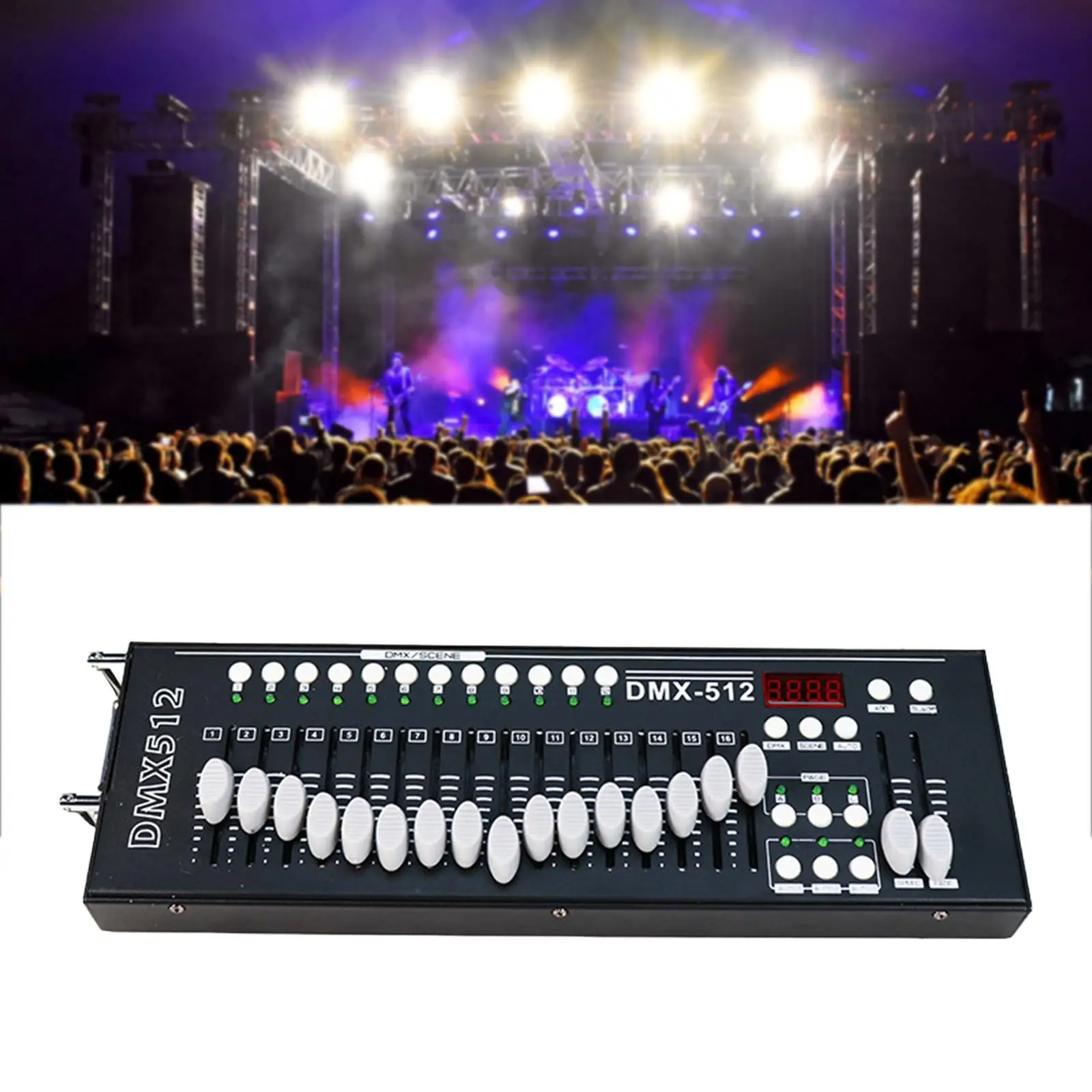 Dmx 512 DJ Light Controller Stage Controller Panel for Live Broadcast Room
Dmx 512 DJ Light Controller Stage Controller Panel for Live Broadcast Room