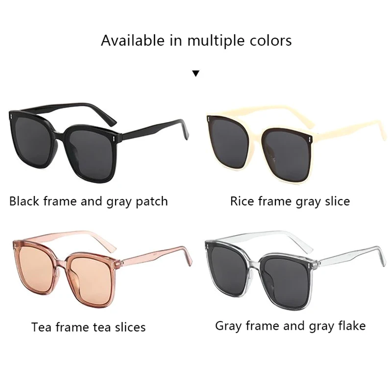 Sunshade Sunglasses Men And Women Driving Anti-UV Large Frame Square Frame Sunglasses
Sunshade Sunglasses Men And Women Driving Anti-UV Large Frame Square Frame Sunglasses