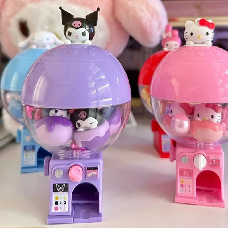 

Sanrio Hello Kitty Kuromi Kawaii Anime Mini Egg Twister Cute Cinnamoroll My Melody Children Toys Birthday Gifts for Kids