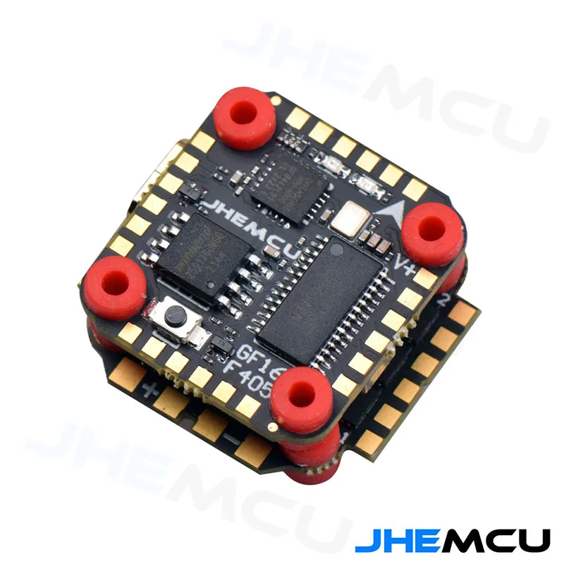JHEMCU GF16-BMI 16X16mm 2-4S Stack BMI270 F405 Baro OSD BlackBox Flight Controller BLHELIS 13A 4 в 1 ESC для FPV Micro Drones
JHEMCU GF16-BMI 16X16mm 2-4S Stack BMI270 F405 Baro OSD BlackBox Flight Controller BLHELIS 13A 4 в 1 ESC для FPV Micro Drones