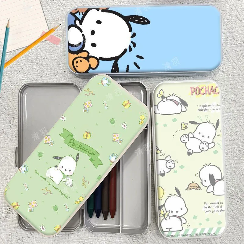 Kawaii Sanrioed Stationery Box Cartoon Cute Pochacco Anime Series Storage Box Pencil Bag Stationery Gift Office Supplies
Kawaii Sanrioed Stationery Box Cartoon Cute Pochacco Anime Series Storage Box Pencil Bag Stationery Gift Office Supplies