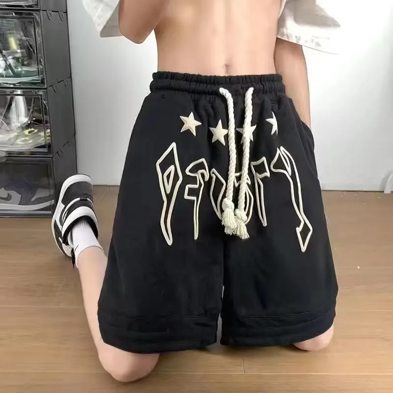 American Street Hip Hop Shorts Men 2023 Summer Loose Casual All-match Sports Basketball Letter Five-point Pants Men's Clothing
American Street Hip Hop Shorts Men 2023 Summer Loose Casual All-match Sports Basketball Letter Five-point Pants Men's Clothing