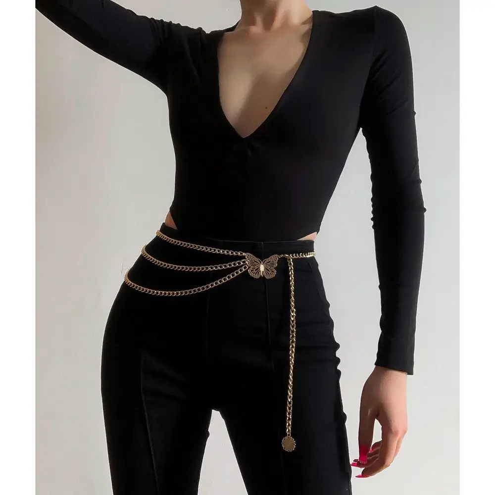 Cool Retro Multi-Layer Tassel Gold Silver Dress Accessories Waist Chain Body Chain Gift For Women Sexy Belt
Cool Retro Multi-Layer Tassel Gold Silver Dress Accessories Waist Chain Body Chain Gift For Women Sexy Belt