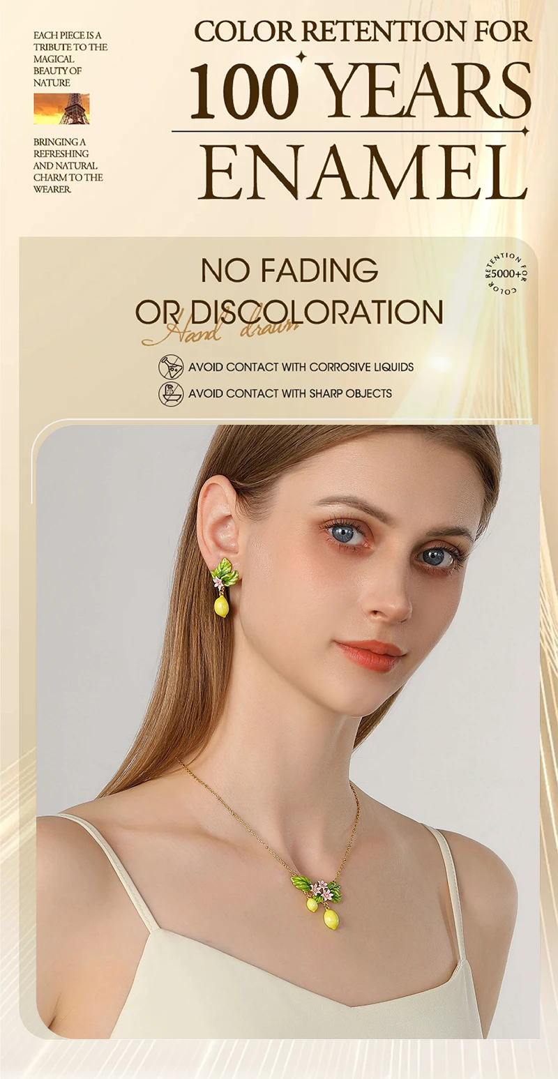 Juicy Grape Lemon Necklace Handmade Enamel Fruits Necklace Lemon Flower Necklace 18K Gold Plated Birthday Gift for Girl 4 Mallzona S42cb80a78f854b5bba328b8728f72560O Juicy Grape Lemon Necklace Handmade Enamel Fruits Necklace Lemon Flower Necklace 18K Gold Plated Birthday Gift for Girl Mallzona