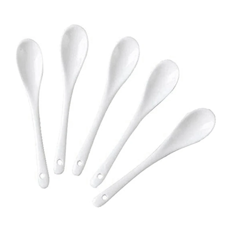 20PCS White Porcelain Egg Spoons Ceramic Spoons Coffee Spoon Dessert Spoon Mocha Dip Serving Spoon
20PCS White Porcelain Egg Spoons Ceramic Spoons Coffee Spoon Dessert Spoon Mocha Dip Serving Spoon