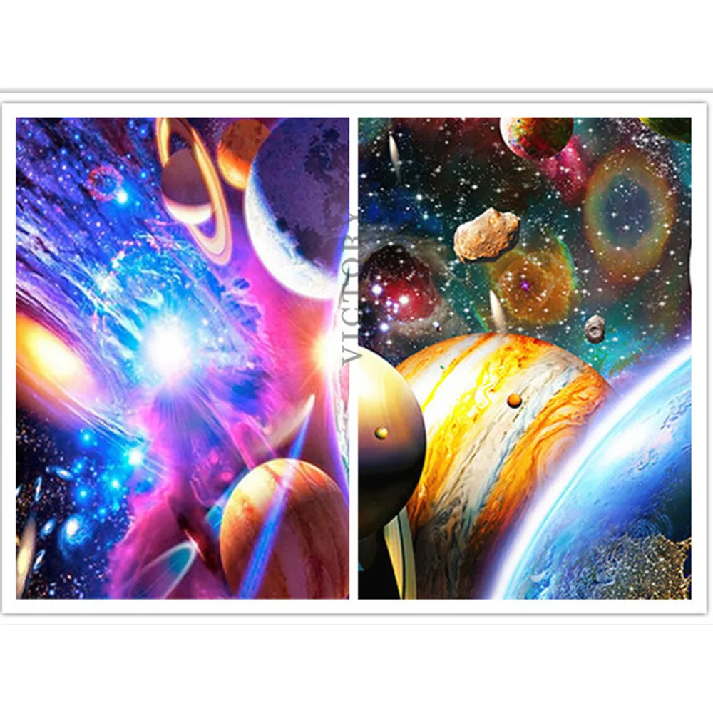 5D Diy Diamond Painting Universe Landscape Full Drill Diamond Embroidery Planet Cross Stitch Rhinestones Diamond Mosaic Kit Gift
5D Diy Diamond Painting Universe Landscape Full Drill Diamond Embroidery Planet Cross Stitch Rhinestones Diamond Mosaic Kit Gift