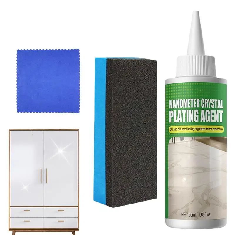 50 Ml Stone Crystal Plating Agent Marble Polishing Nano Crystal Liquid Agent Repairing Brightening Tiles Restoration Agent
50 Ml Stone Crystal Plating Agent Marble Polishing Nano Crystal Liquid Agent Repairing Brightening Tiles Restoration Agent