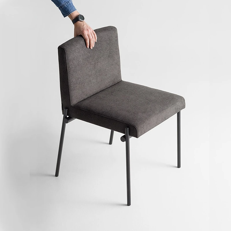 Nordic Dining Chair Modern Simple Armchair Casual Cloth Hotel Italian Minimalist Designer Furniture
Nordic Dining Chair Modern Simple Armchair Casual Cloth Hotel Italian Minimalist Designer Furniture