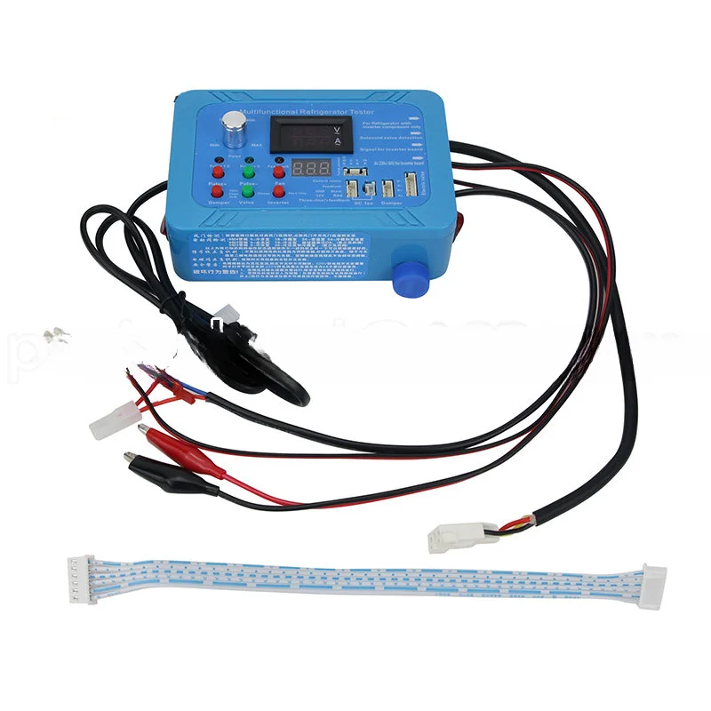 English Version Refrigerator Compressor Tester Pulse Solenoid Valve Inverter Refrigerator Test Tool Universal AC220V
English Version Refrigerator Compressor Tester Pulse Solenoid Valve Inverter Refrigerator Test Tool Universal AC220V