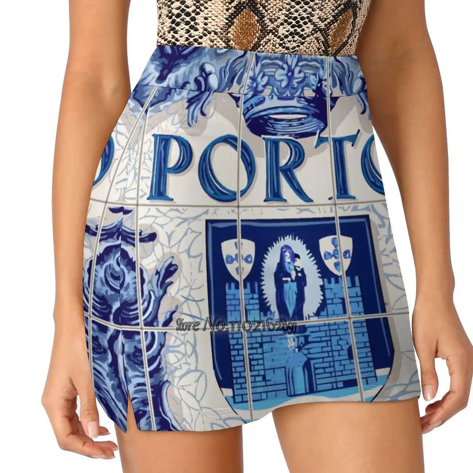 Portugal Porto Azulejo Azulejos Lapis Women Sports Lining Skirt Tennis Dance Fitness Short Printed Skirts Portugal Porto
Portugal Porto Azulejo Azulejos Lapis Women Sports Lining Skirt Tennis Dance Fitness Short Printed Skirts Portugal Porto