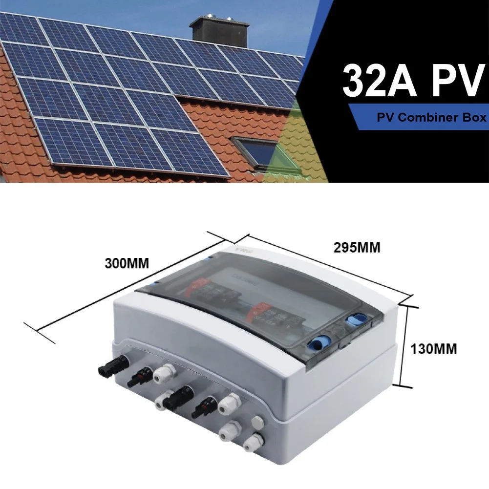 Блок распределения PV для солнечной панели, 32 А, 2 струны, 550 В постоянного тока
Блок распределения PV для солнечной панели, 32 А, 2 струны, 550 В постоянного тока