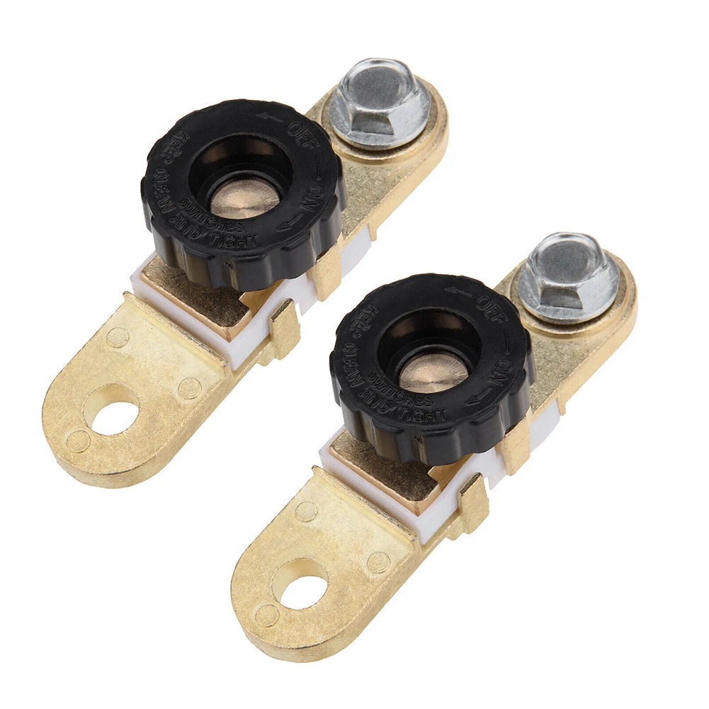 Zinc Alloy Plated Brass Car Battery Safety Switch Stable Performance Suitable for Cars and RVs Universal Fitment Pack of 2
Zinc Alloy Plated Brass Car Battery Safety Switch Stable Performance Suitable for Cars and RVs Universal Fitment Pack of 2