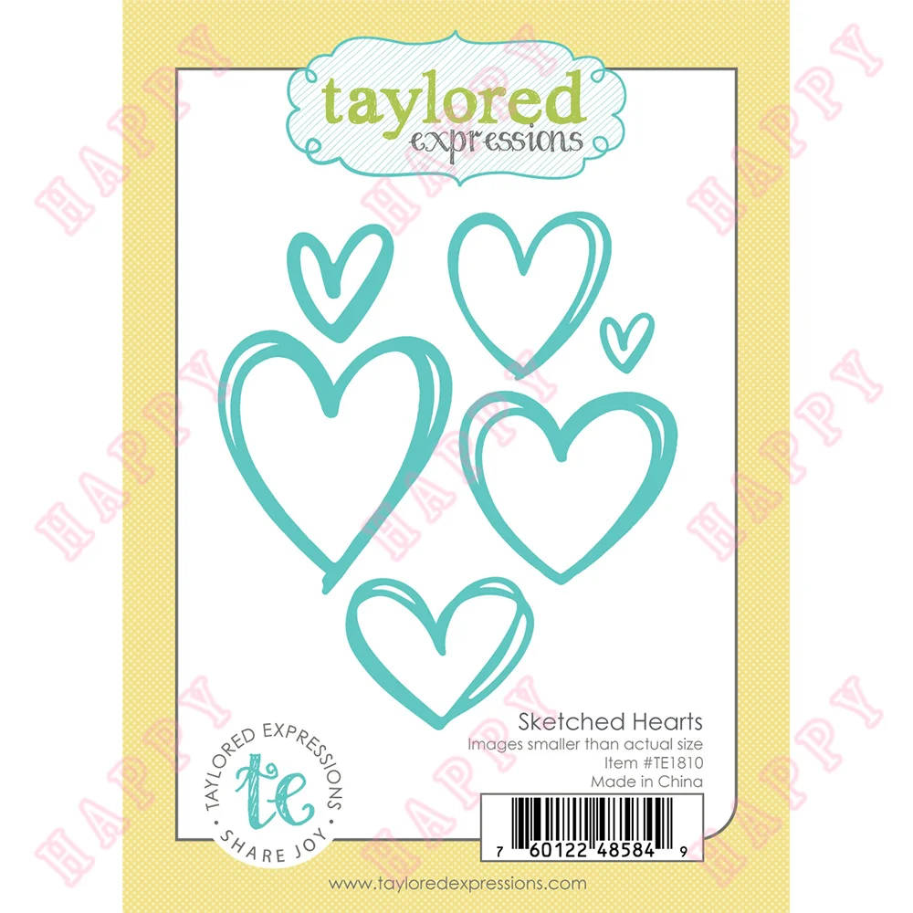Metal Cutting Dies Sketched Hearts Decorative Craft DIY Scrapbooking Envelope Diary Photo Album Paper Cards Embossing Template
Metal Cutting Dies Sketched Hearts Decorative Craft DIY Scrapbooking Envelope Diary Photo Album Paper Cards Embossing Template