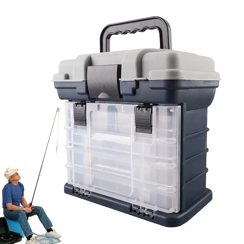 Fishing Tackle Box Portable Tackle Organizer With 4 Drawers Multiple Compartments Design Organizer Utility Box For Hardware Fish
Fishing Tackle Box Portable Tackle Organizer With 4 Drawers Multiple Compartments Design Organizer Utility Box For Hardware Fish