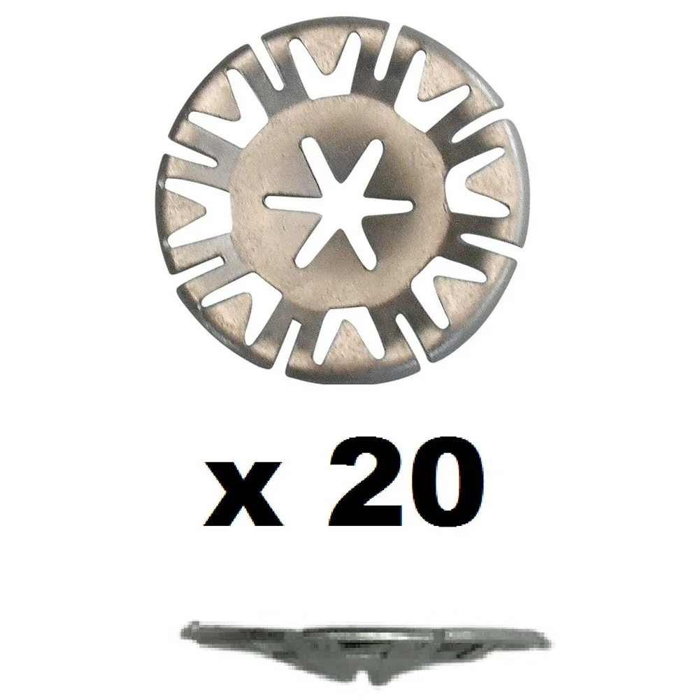 Car Fixing Clip Universal 20pcs/Set Undertray Accessories Exhaust Heat Metal N90-796-501 Push-On Retainer Shield
Car Fixing Clip Universal 20pcs/Set Undertray Accessories Exhaust Heat Metal N90-796-501 Push-On Retainer Shield